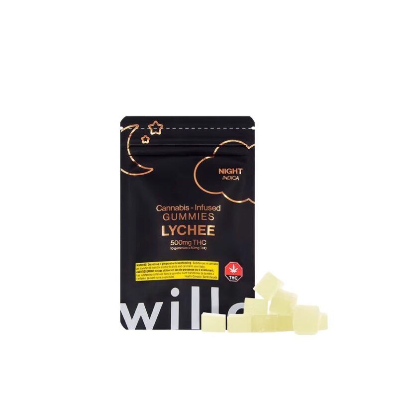 Willo 500mg THC Gummies - Lychee