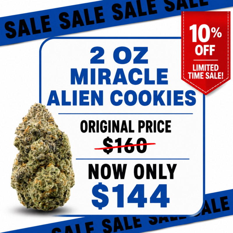 Miracle Alien Cookies 2oz Special 56g