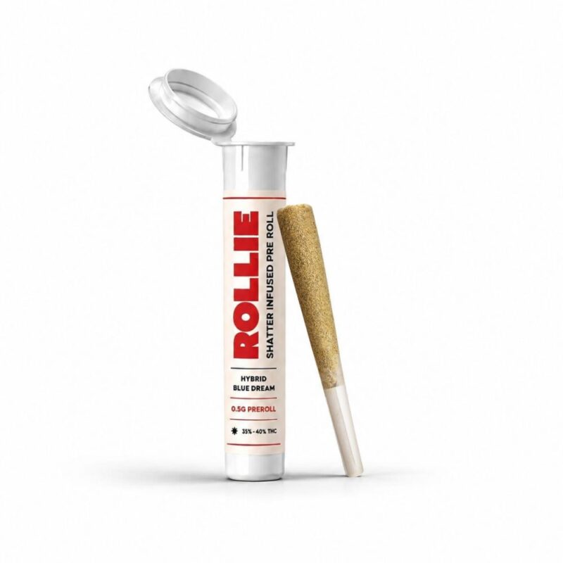 ROLLIE Shatter Infused 0.50g Pre-Roll - Blue Dream